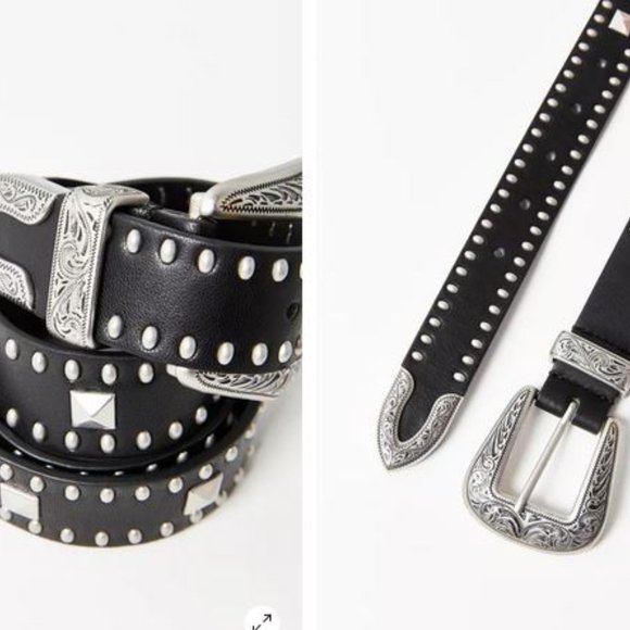 Urban Outfitters Studded Western Belt - Picture 5 of 7